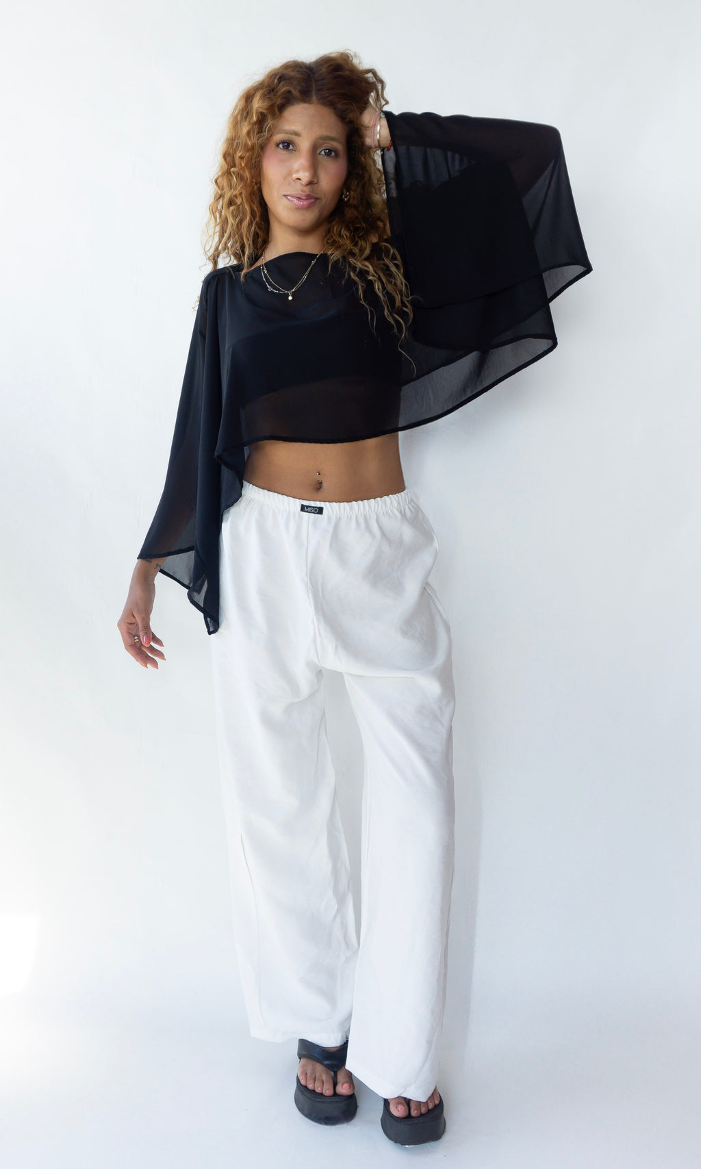 blusa capa daisies