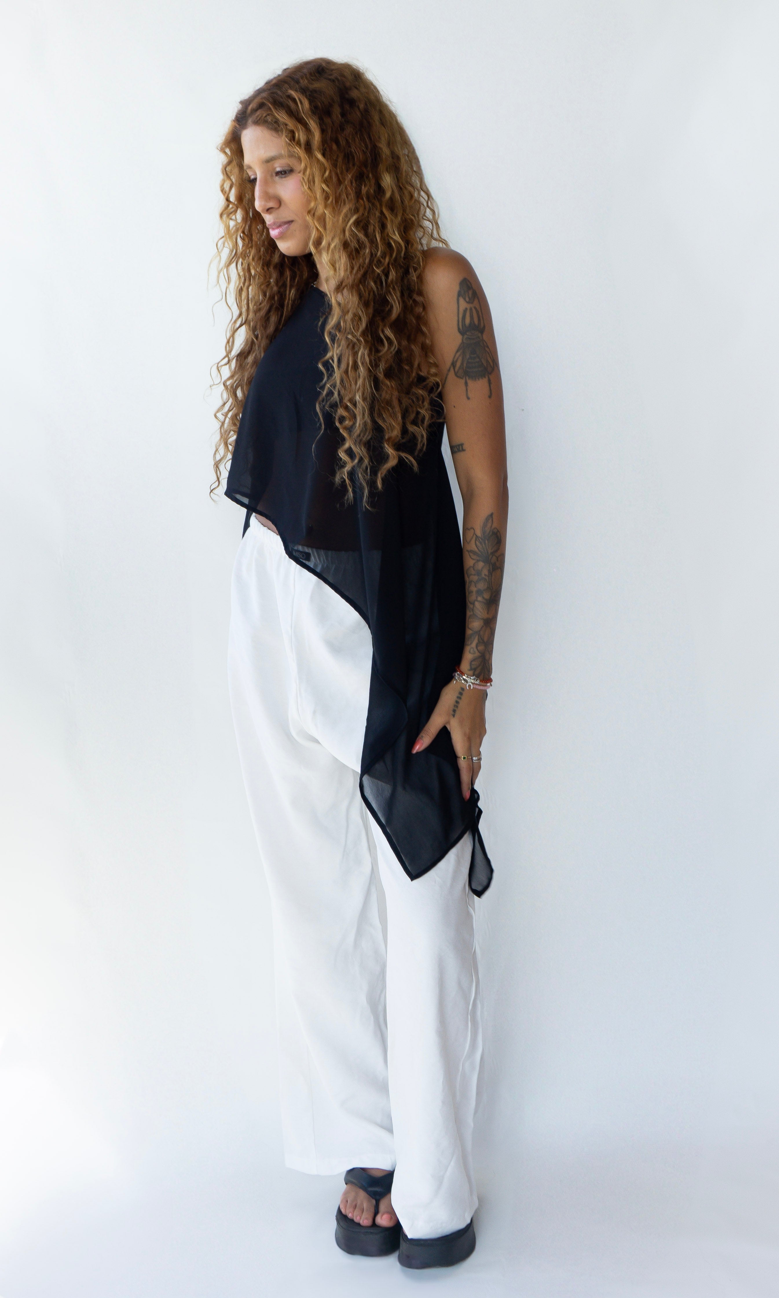 blusa capa daisies