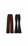 combo calça flare + flow