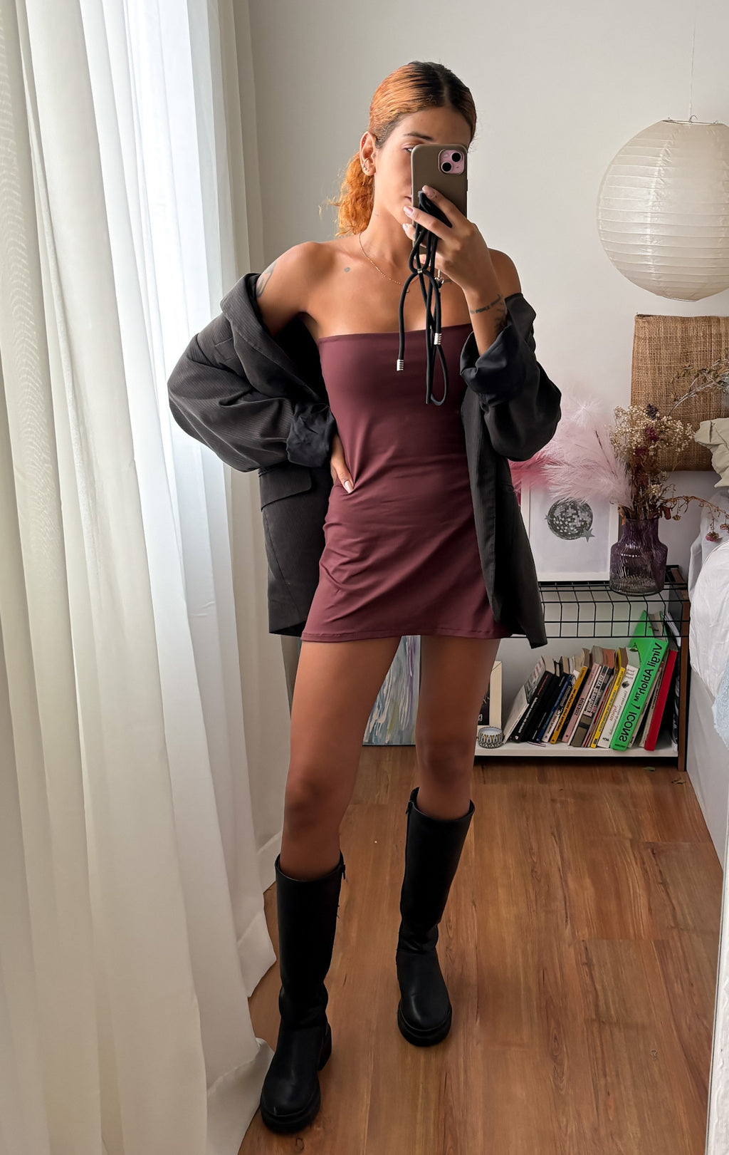 vestido strapless