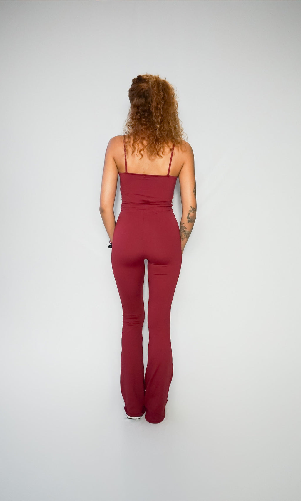 calça flare new poliamida