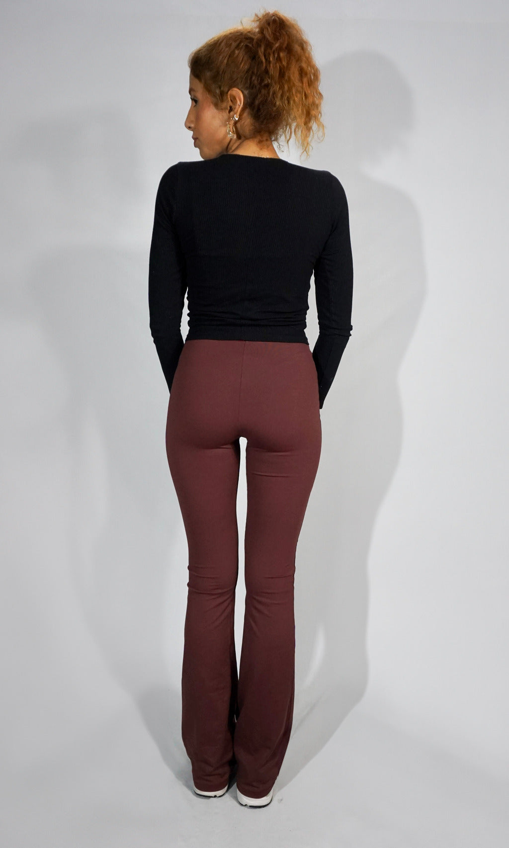 calça flare pockets poliamida