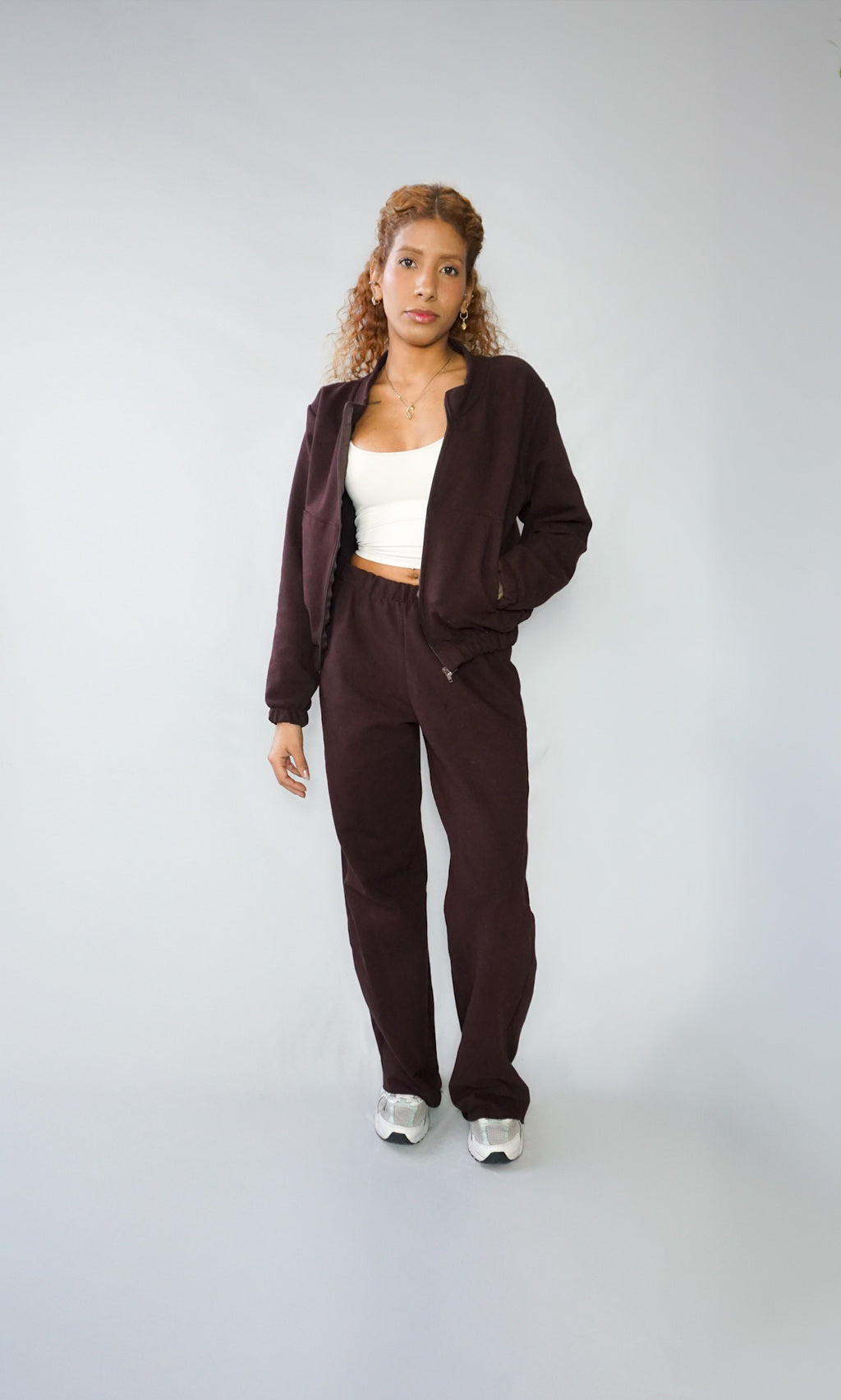 calça moletom brown limitado